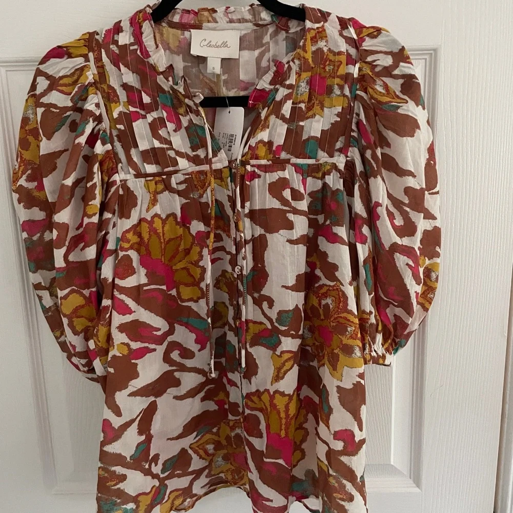 Cleobella Zola Blouse NWT Sz Small - Picture 2 of 6